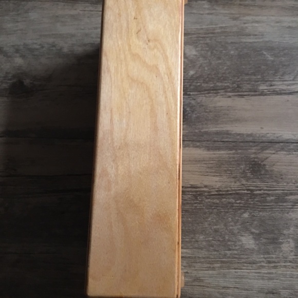 ‘Sliding Compartment’ Wooden Box - Mixed Woods - Picture 7 of 8